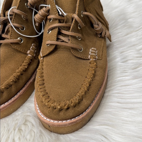 Sperry x Rebecca Minkoff Brown Fringe Chukka Boots - Picture 4 of 12